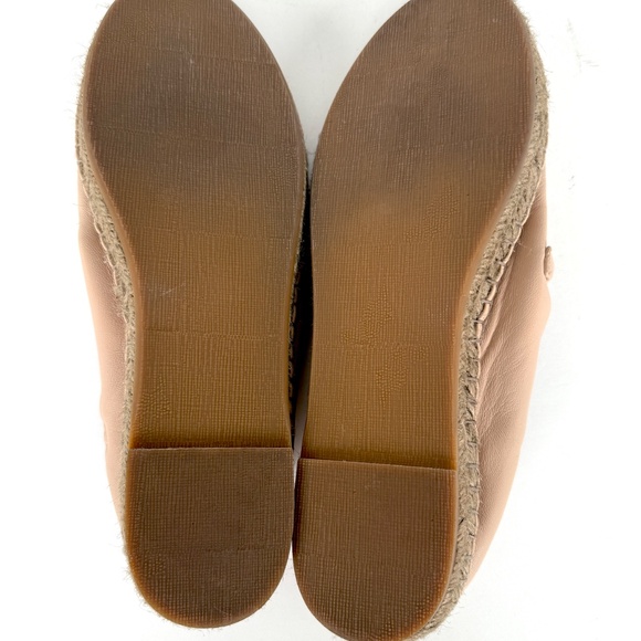 Brunello Cucinelli Light Beige Monili Leather Flat Espadrilles 38.5 8.5 - Picture 12 of 12